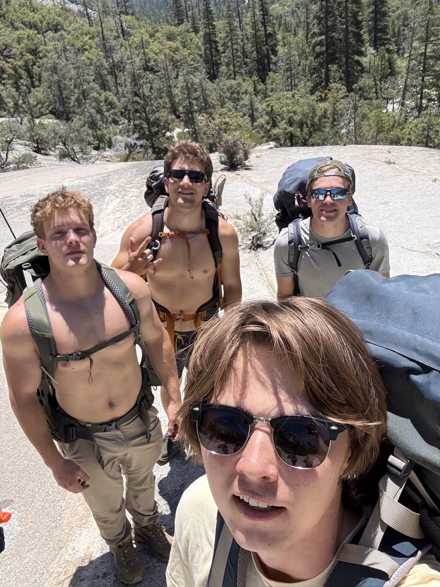 Backpacking trip